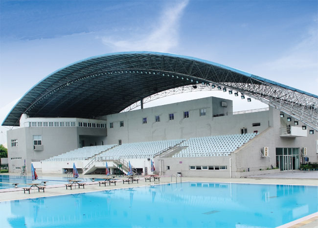 湖南游泳馆网架