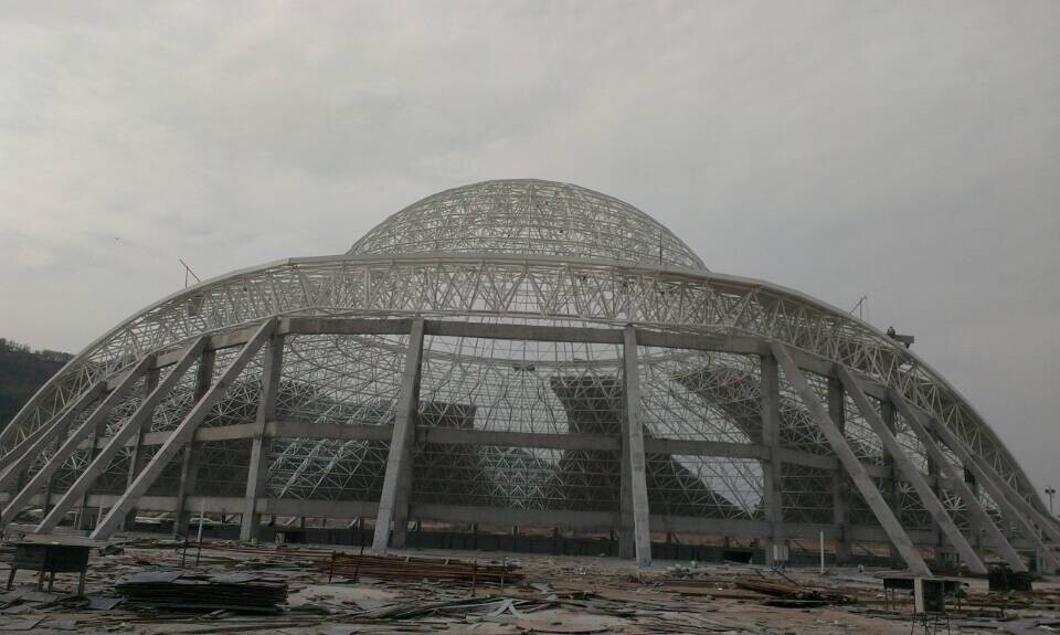 湖南体育场馆网架工程